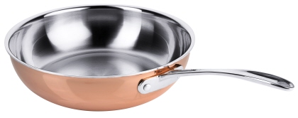 Contacto Pfanne, tief, aus Kupfer 28 cm aus Mehrschichtmaterial