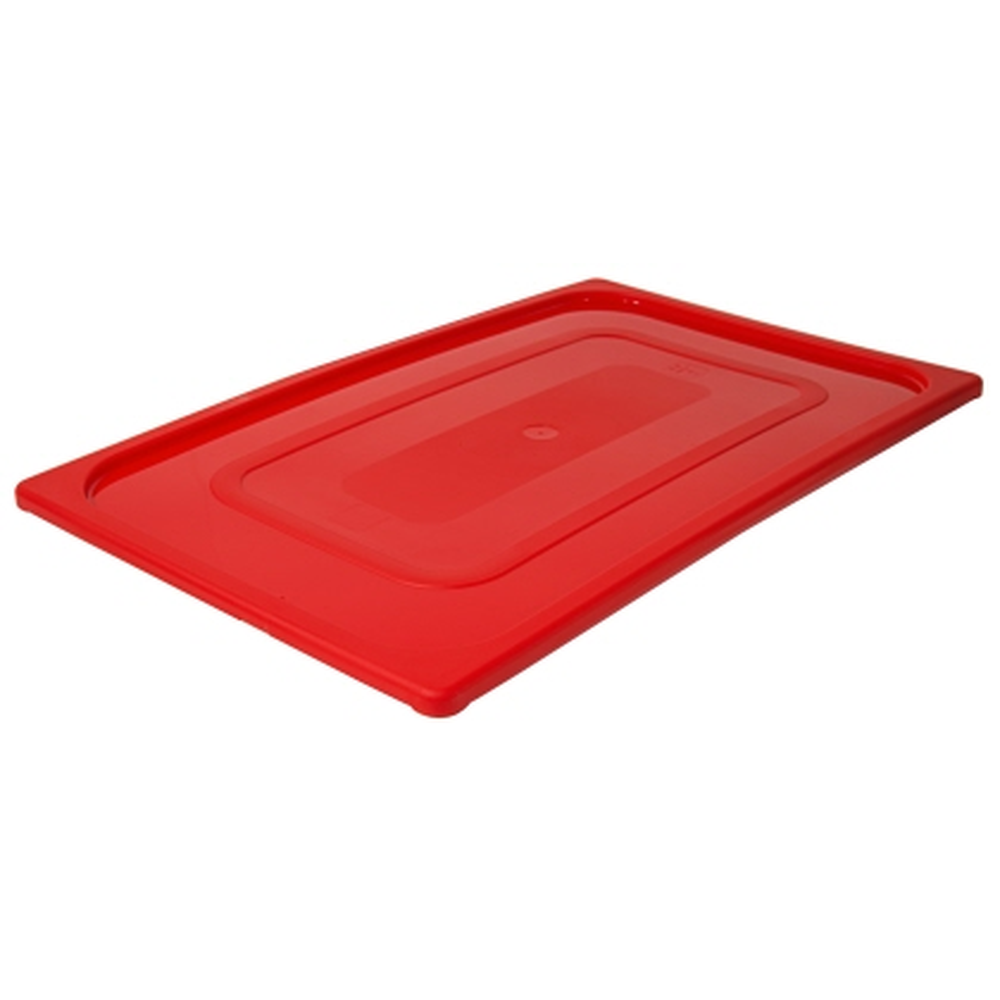 Contacto GN-Deckel 1/1, rot aus Polypropylen