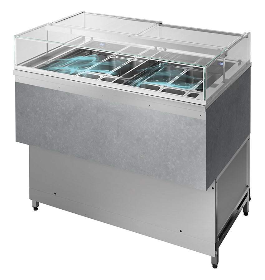Nordcap Speiseeisvitrine DLT 80 VG TB/TN