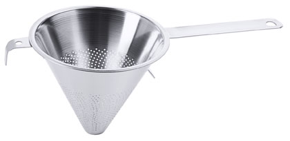 Contacto Spitzsieb mit Flachgriff 16 cm