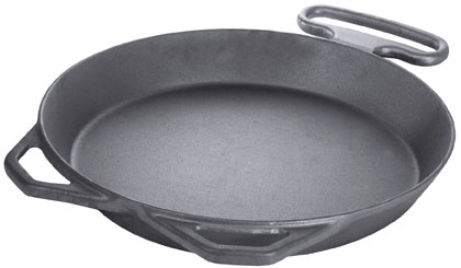 Contacto Eisenguss-Riesenpfanne mit 2 angegossenen Griffen