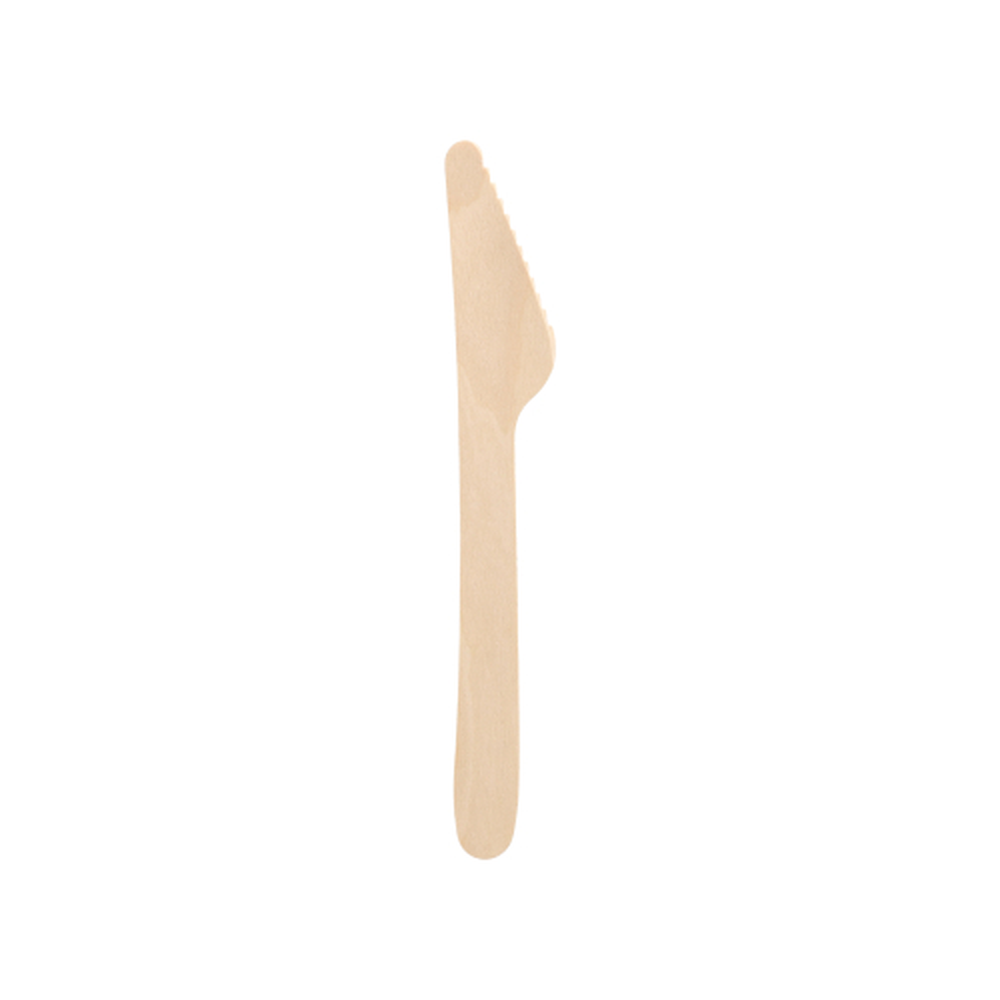 Papstar Messer, Holz "pure" 16,5 cm