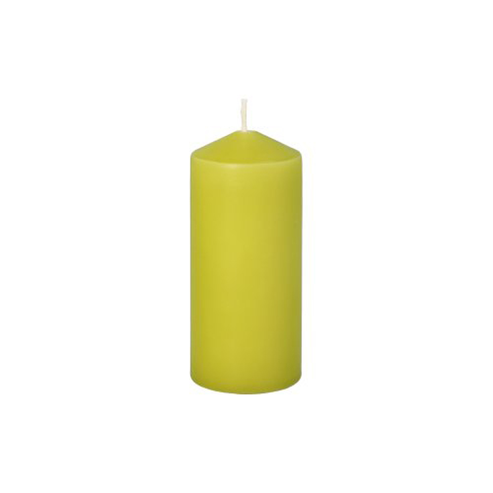 Papstar Stumpenkerzen Ø 40 mm · 90 mm kiwi