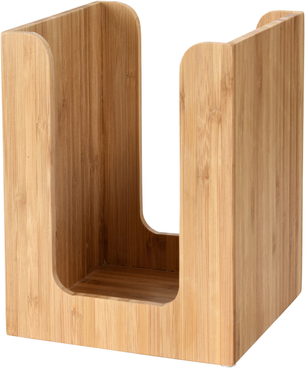 Duni Serviettenständer für ca. 100 St. 13 x 13 cm Bambus