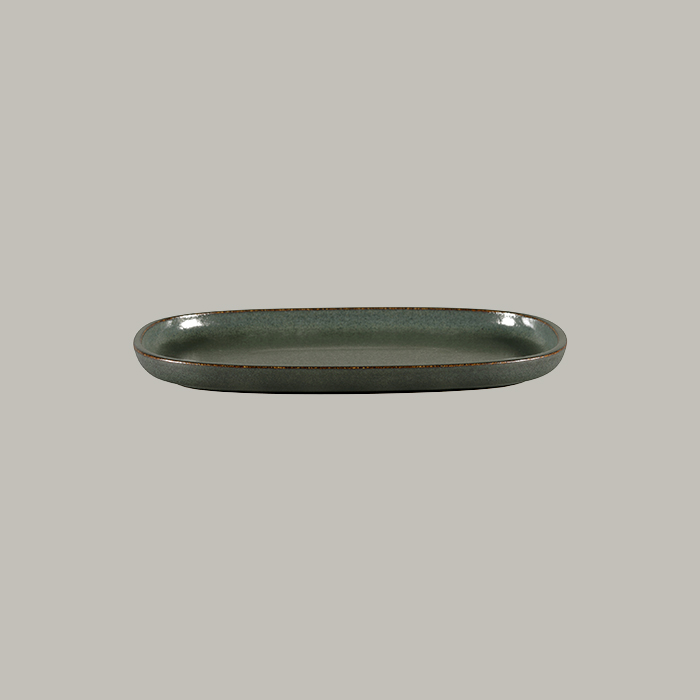 RAK Platte oval - caldera  Serie: Ease L 30.2 cm / W 20 cm / Ht. 2.5 cm