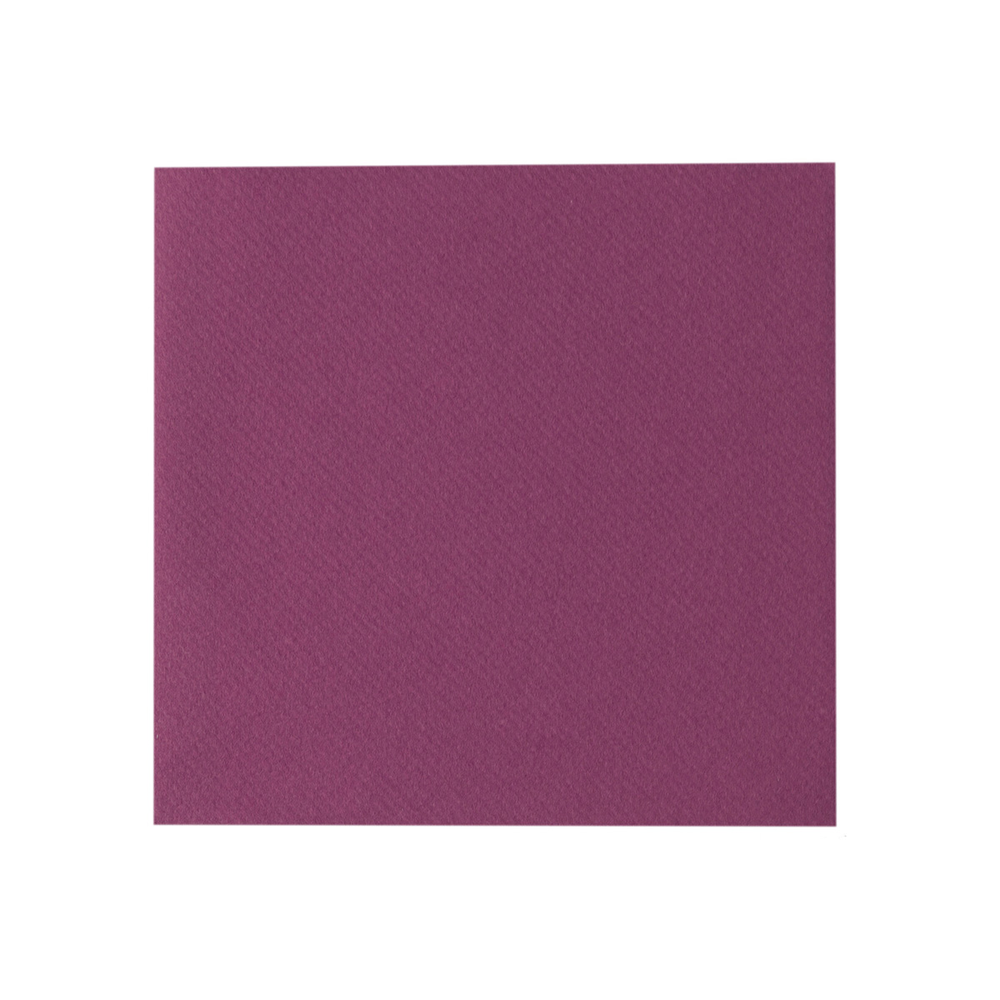 Mank Serviette Basic beere 24 x 24 cm 1/4 Falz