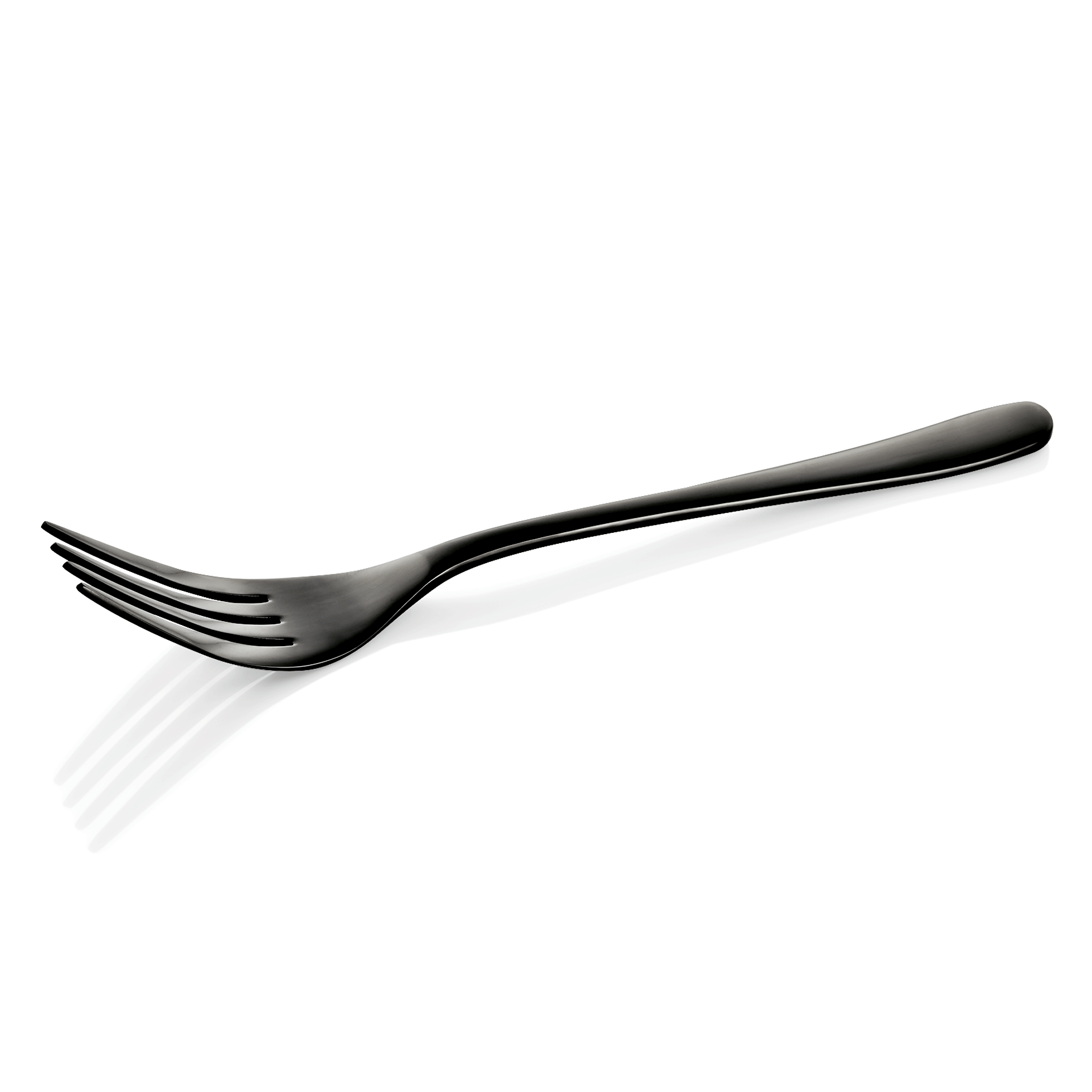 WAS Menügabel Liselle-Elegance, Chromstahl mit schwarz glänzender PVD Beschichtu