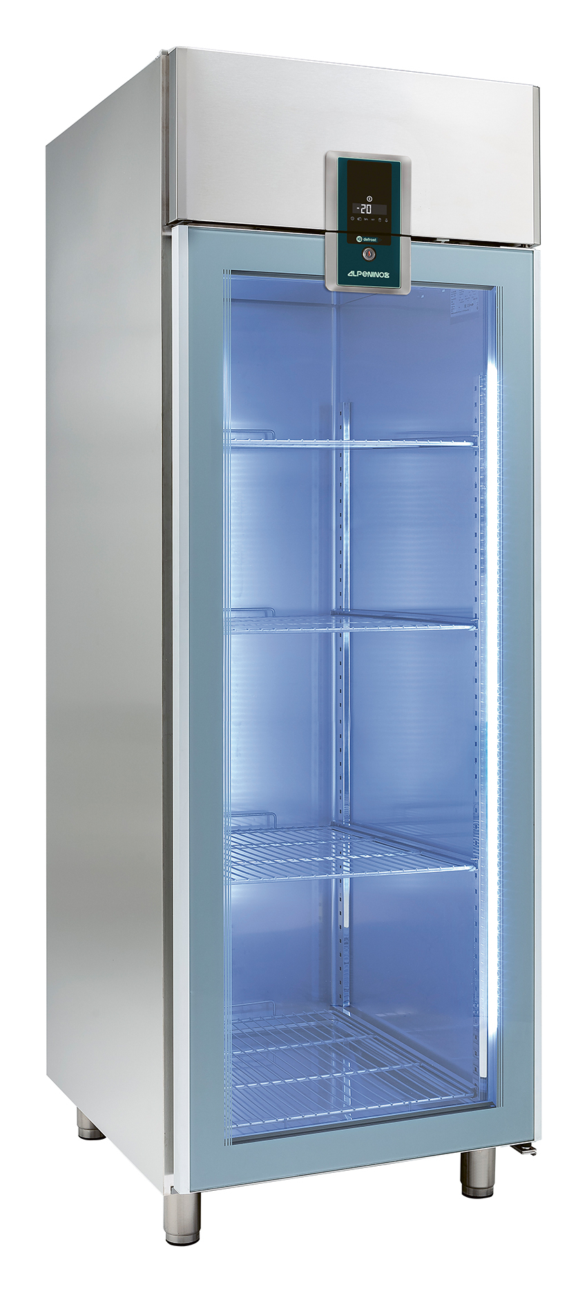 Nordcap Umluft-Gewerbetiefkühlschrank TKU 702-G Premium