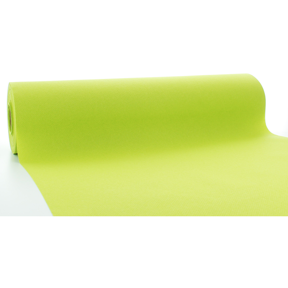 Mank Tischläufer Basic lime 40 cm x 24 m