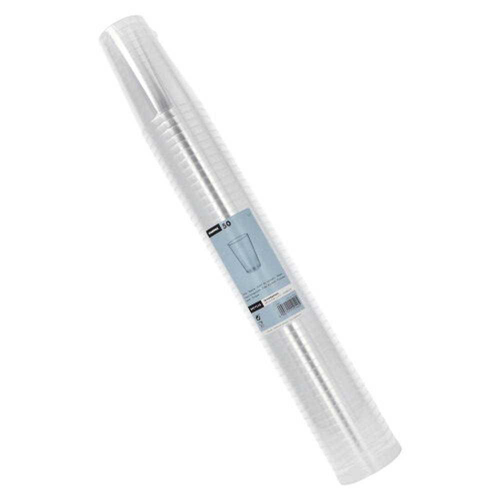 Papstar Trinkbecher, PS 0,3 l Ø 7,9 cm · 11,9 cm glasklar