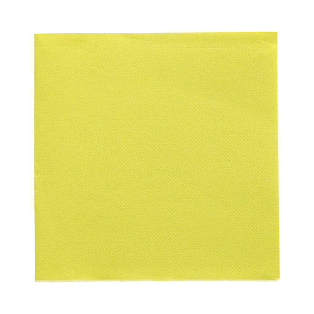 Papstar Servietten "DAILY Collection" 1/4-Falz 32 cm x 32 cm limonengrün