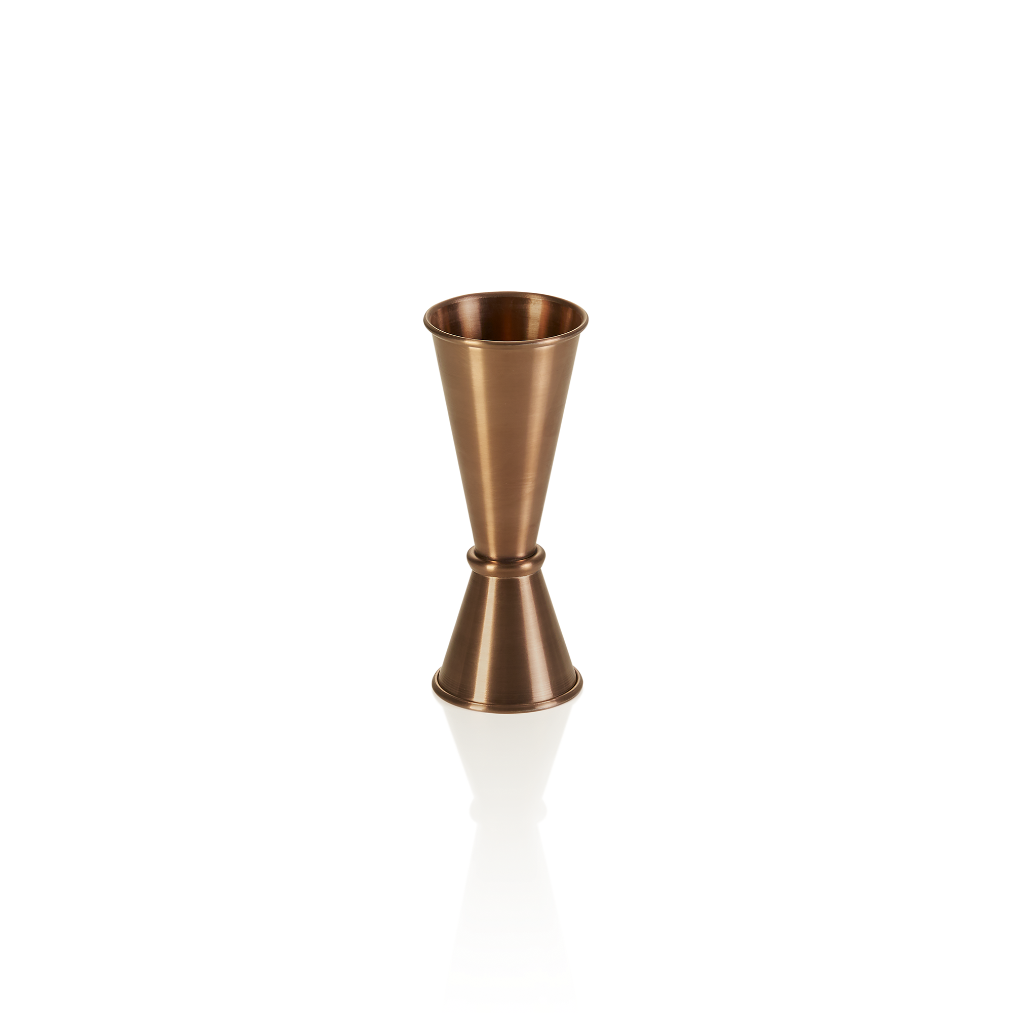 WAS Jigger, Ø 4,5 cm, Höhe 11,5 cm, 2,5/5 cl, bronze, Chromnickelstahl, PVD-Besc