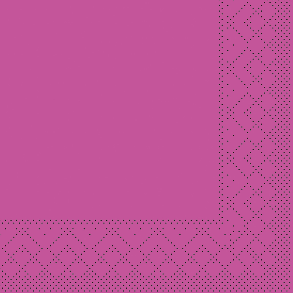 Mank Serviette Basic violett 24 x 24 cm 1/4 Falz