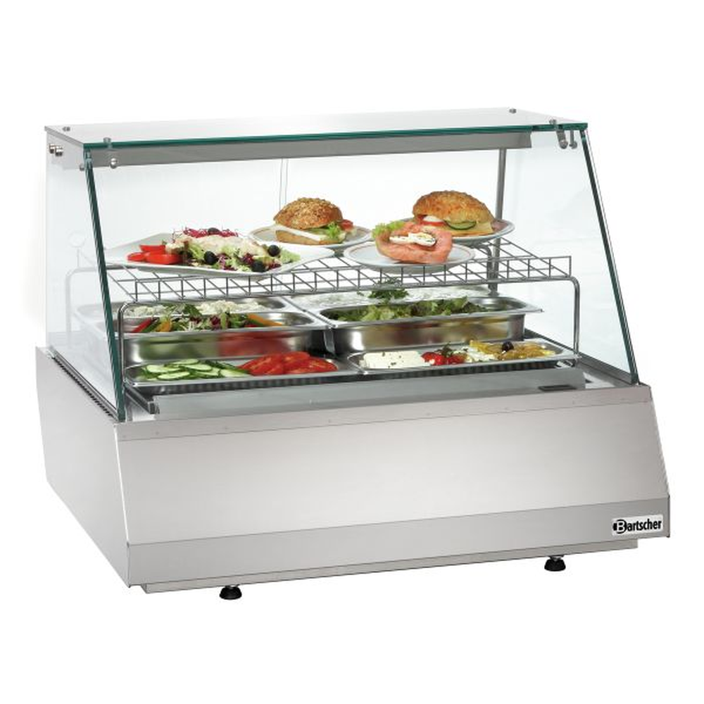 Bartscher Kalte Theke 2/1 GN, Kantglas