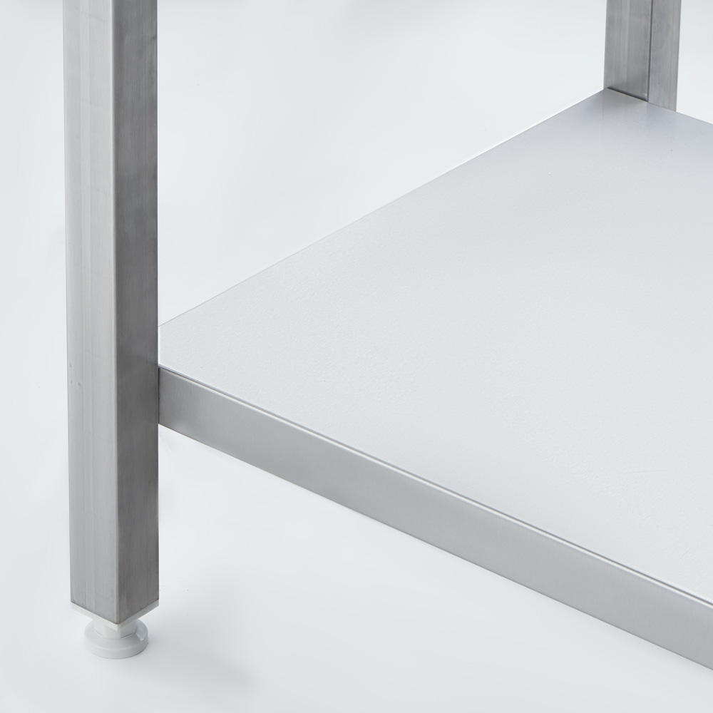 Stalgast Elektro-Griddleplatte als Standgerät - glatt, Unterbau offen, 800 x 700