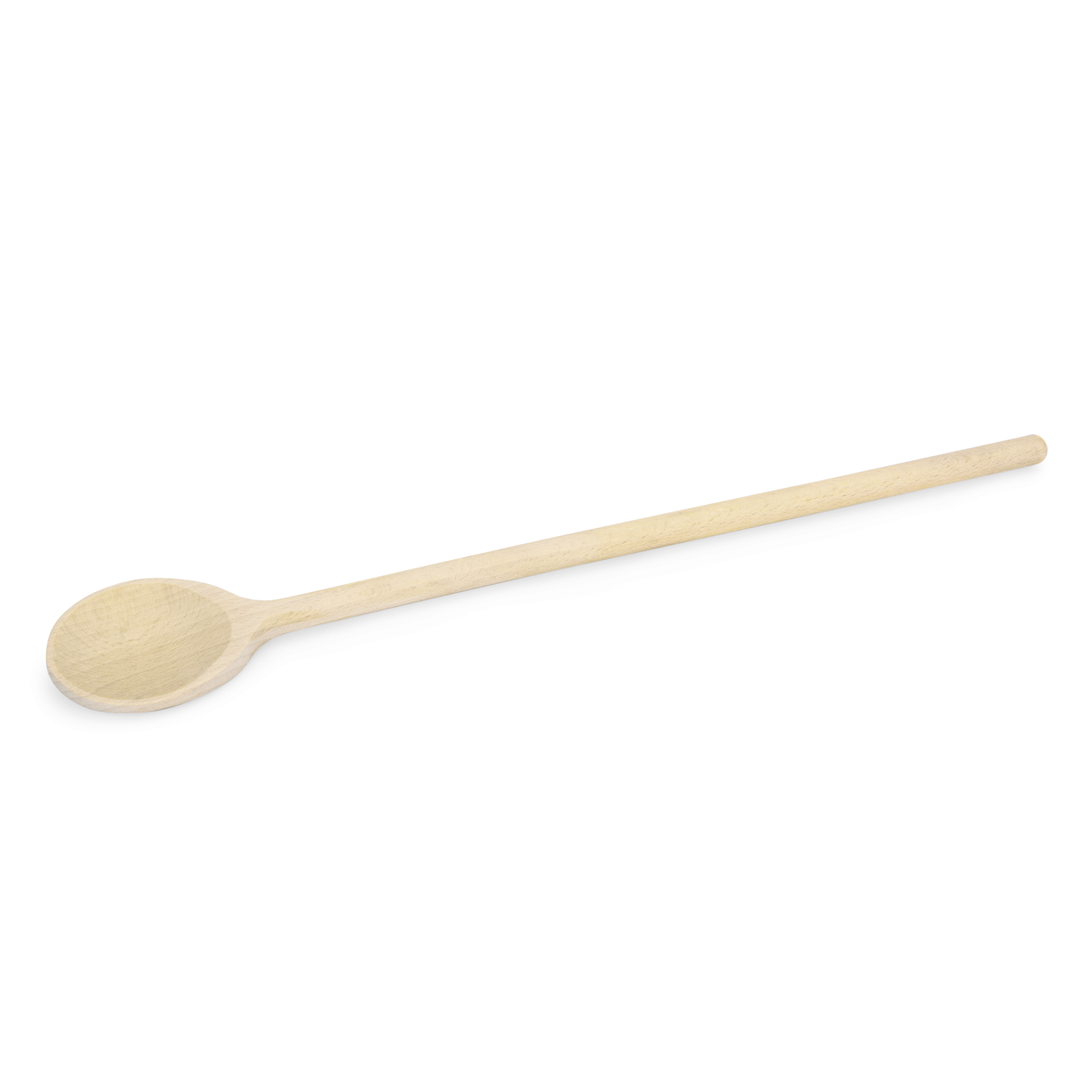 WAS Kochlöffel Set, 24 cm, Ø 4,5 cm, Set á 10 Stück, Holz