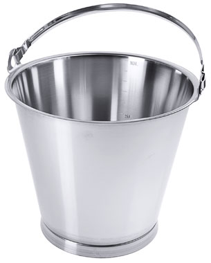 Contacto Eimer mit Bodenreifen 10 l