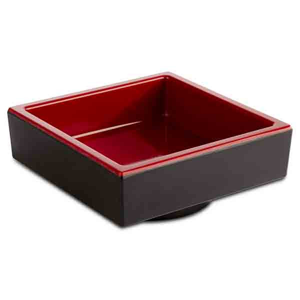 APS Bento Box -ASIA PLUS- 7,5 x 7,5 cm, H: 3 cm , Melamin