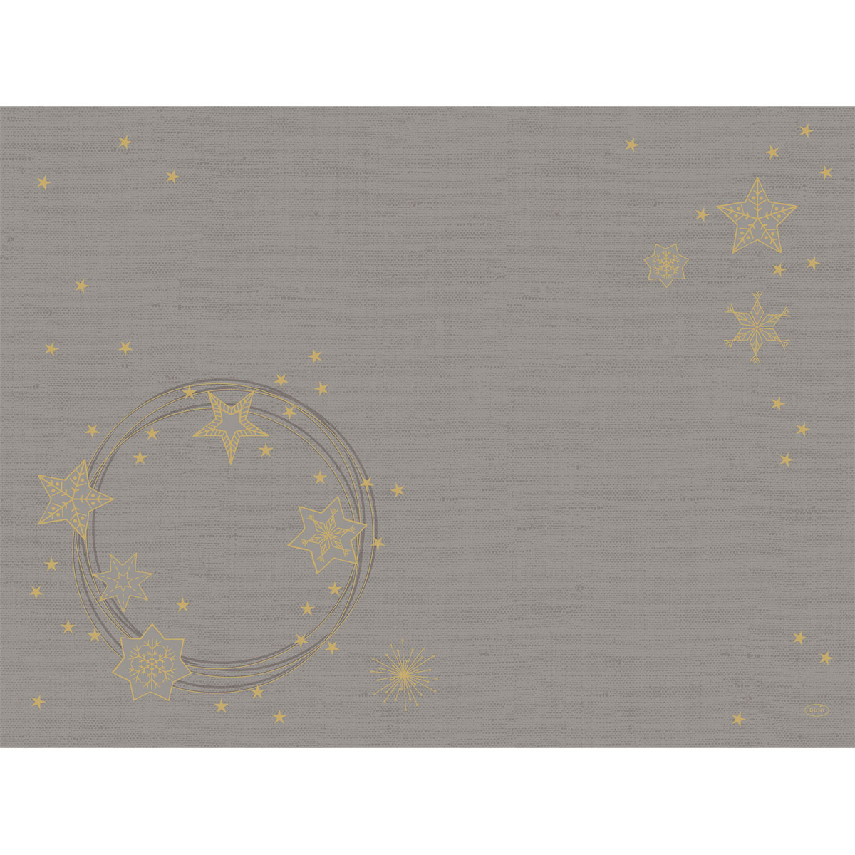Duni Dunicel-Tischsets 30 x 40 cm Star Shine grey          Winter 2022