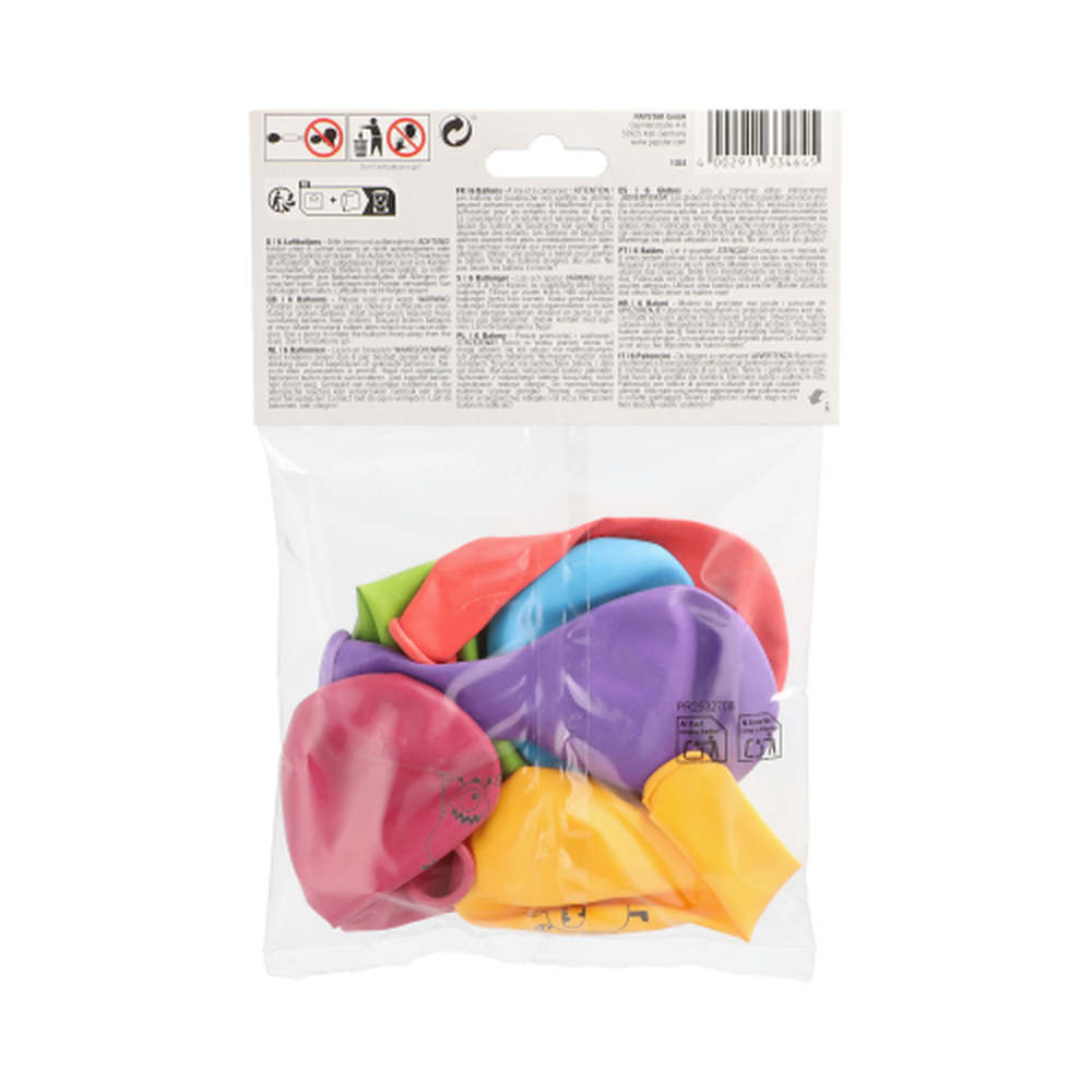 Papstar Luftballons Ø 29 cm farbig sortiert "Monsters"