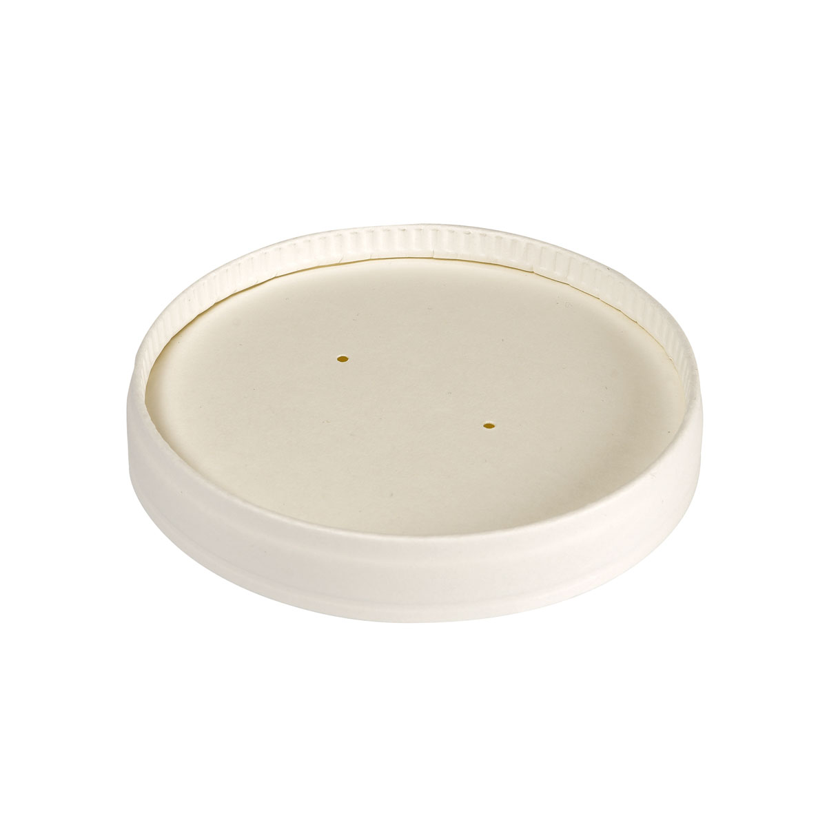 Duni Deckel Karton Ronda SHORT Karton/PLA Weiß 480ml 98 x 98 x 17 mm