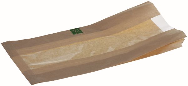 Pacovis Sandwichbeutel m. Sichtfenster, Standard, 210+2x4