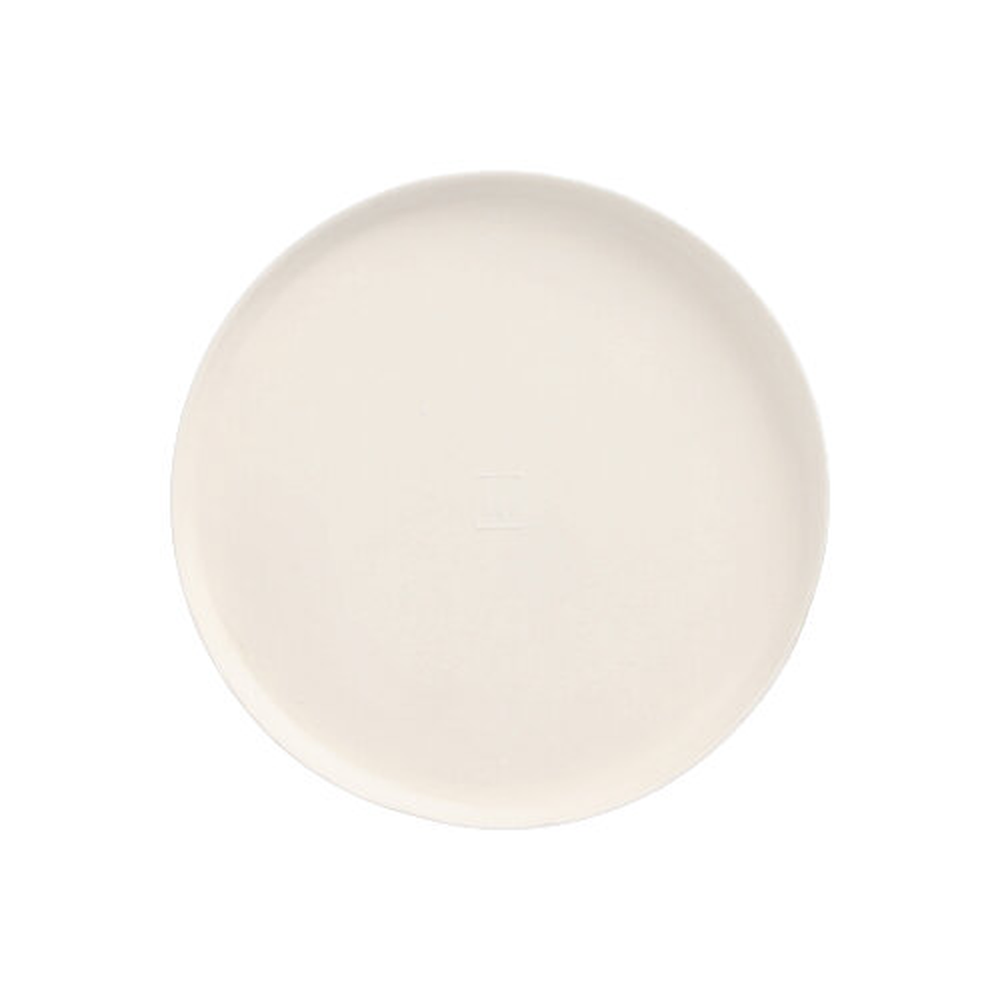 Papstar Teller Zuckerrohr "pure" rund Ø 12 cm · 1 cm weiss "Cella"