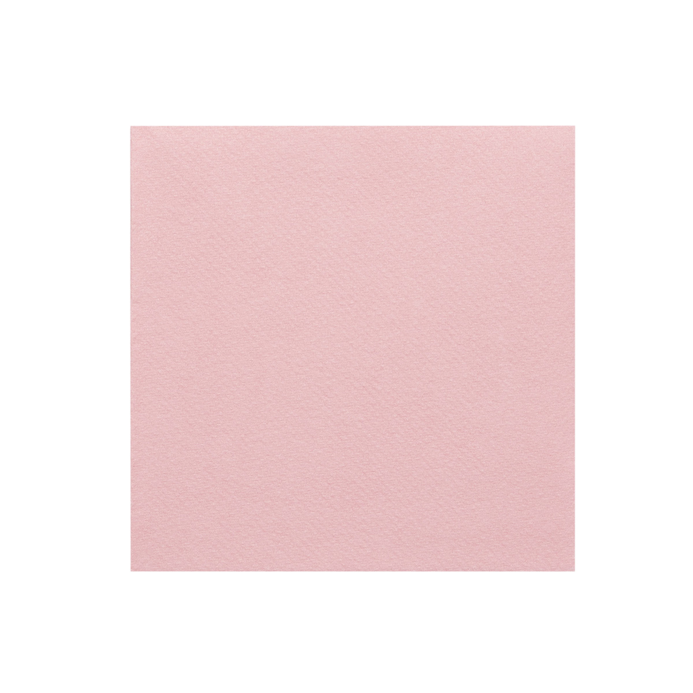 Mank Serviette Basic rosa 24 x 24 cm 1/4 Falz