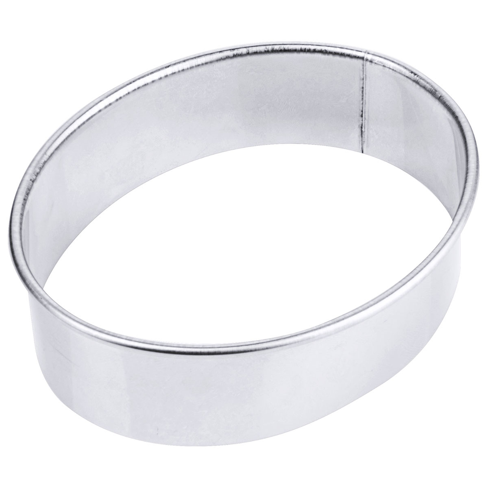 Contacto Ausstecher, oval, glatt 3 cm Größe: 10,4 cm x 8,3 cm, Höhe: 3 cm
