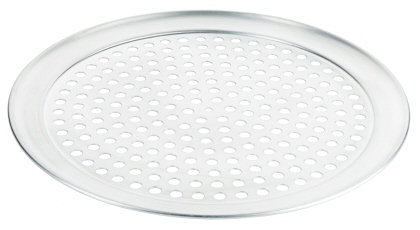 Contacto Pizzablech 33,5 cm, rund gelocht
