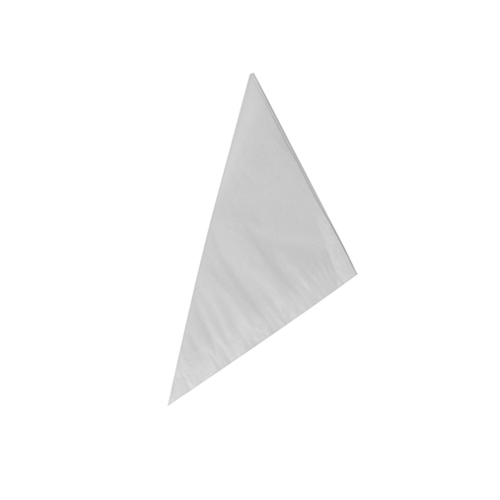 PAPSTAR Spitztüten, Cellulose, gefädelt 19 cm x 18,5 cm x 26,5 cm weiss Fül