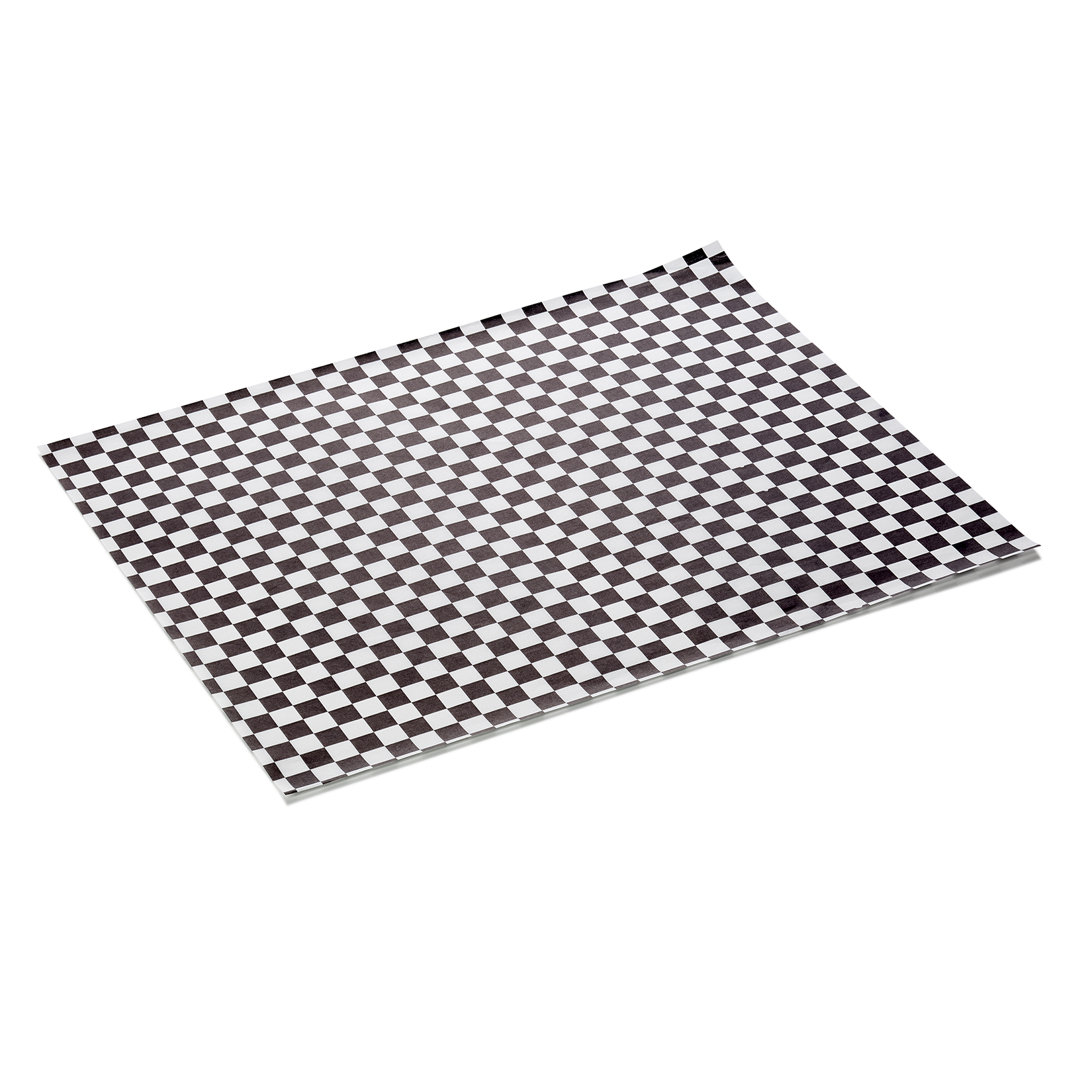 WAS Burgerpapier Schwarz Weiss Set WRAP & GO, 28 x 34, Set á 1000 Stück, Fettpap