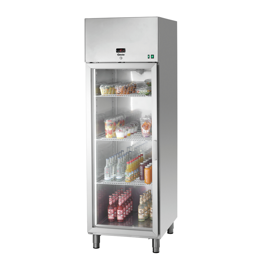 Bartscher Glastürenkühlschrank 700 GN210