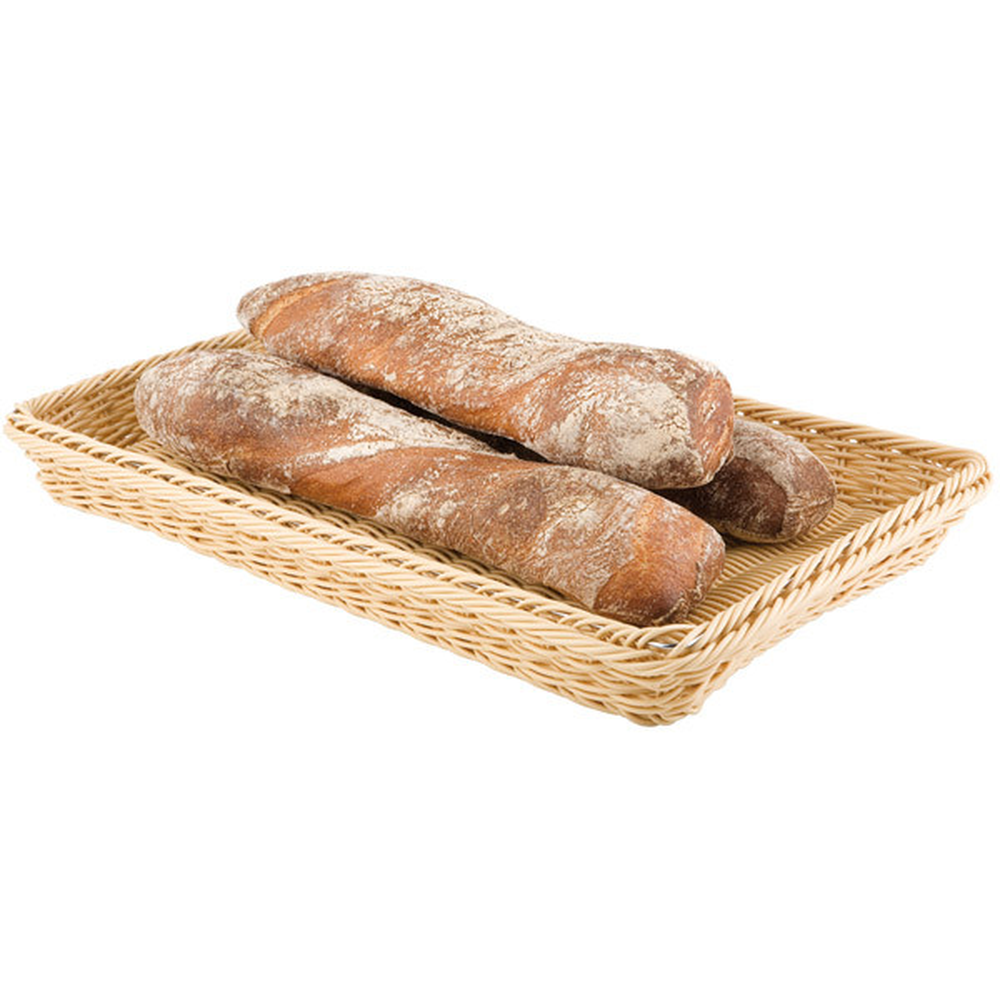APS GN 1/4 Buffet-Korb 26,5 x 16,2 cm, H: 10 cm , Polypropylen, beige
