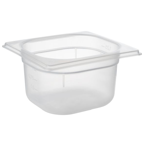 APS GN 1/6 Behälter 17,6 x 16,2 cm, Tiefe: 100 mm , Polypropylen, 1,5 Liter