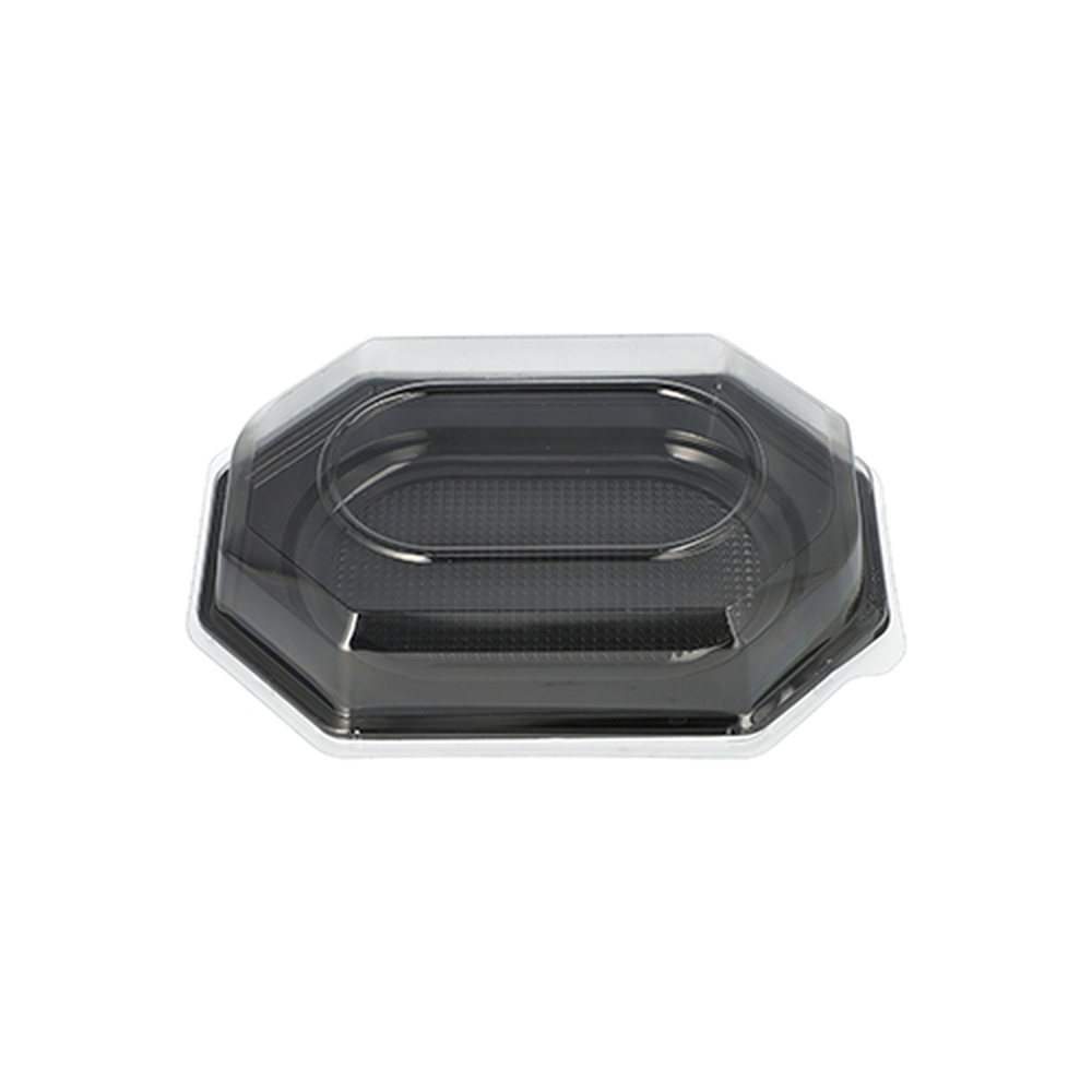Papstar Deckel für Servierplatten, PET 6 cm x 22 cm x 31 cm transparent