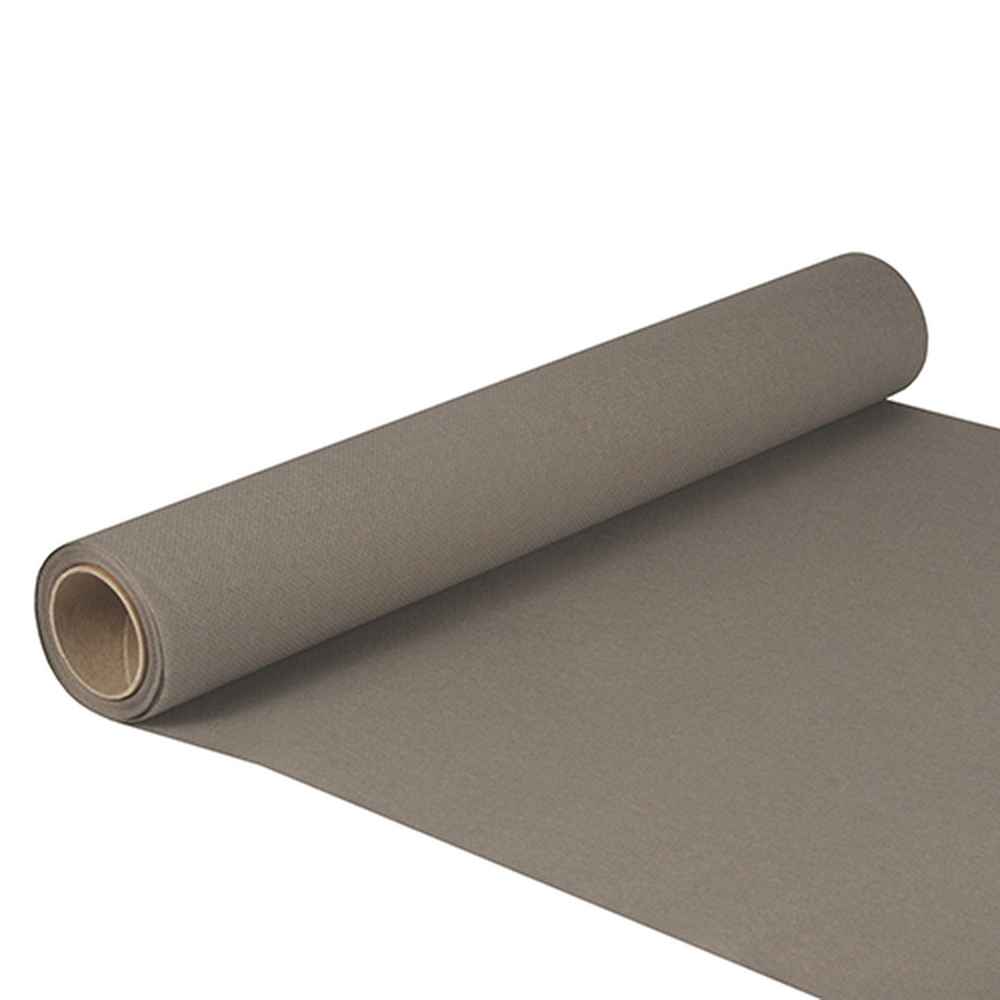 Papstar Tischläufer, Tissue "ROYAL Collection" 5 m x 40 cm grau