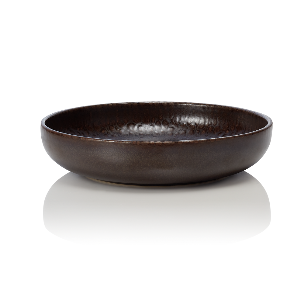 WAS Schale Set ROCKZZERO, tief, Ø 22 cm, 0,8 ltr., Set á 6 Stück, metallic brown
