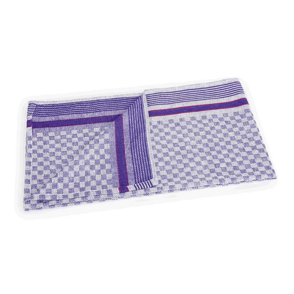 WAS Grubentuch Set, 100 x 50 cm, Set á 12 Stück, Baumwolle
