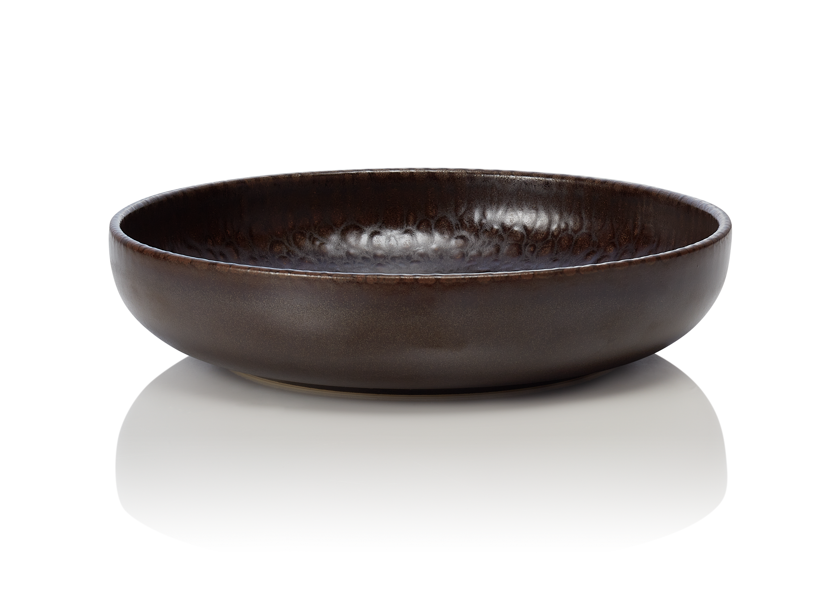 WAS Schale Set ROCKZZERO, tief, Ø 22 cm, 0,8 ltr., Set á 6 Stück, metallic brown
