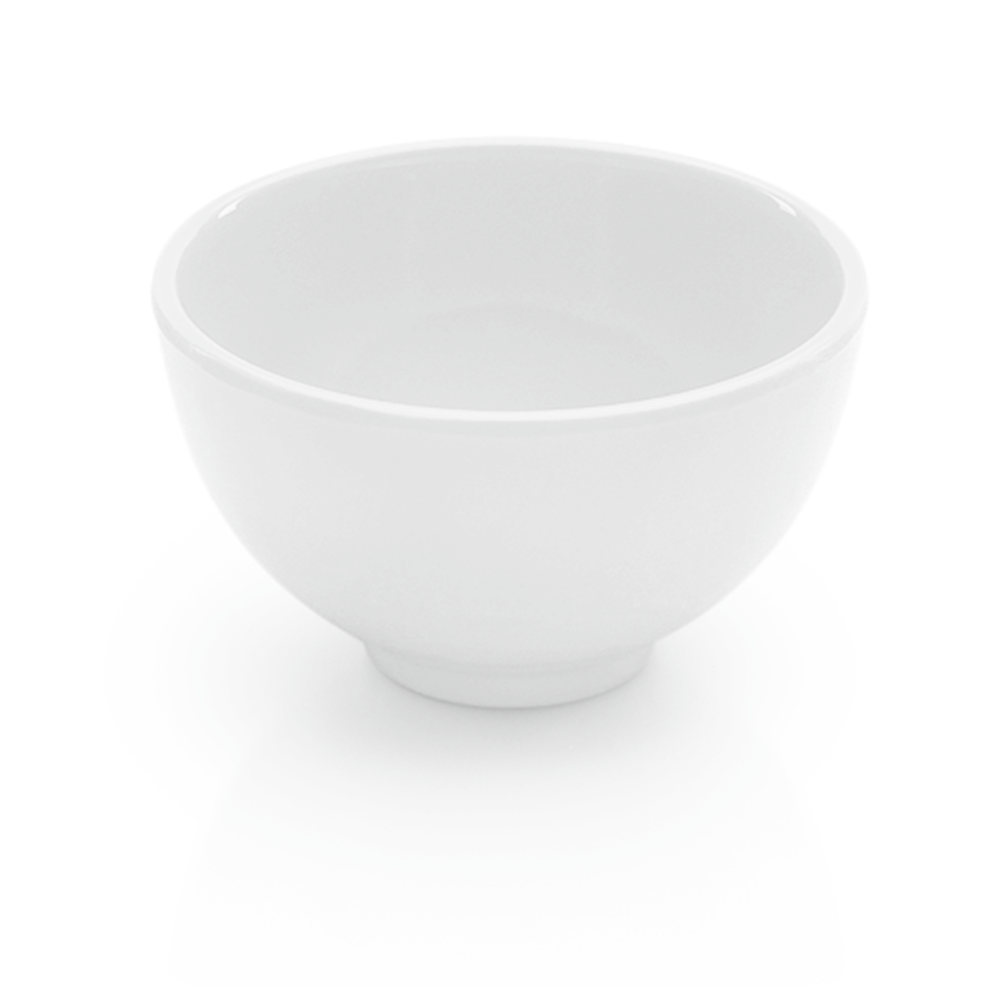 WAS Dipschale Set, 70 ml, Ø 6,5 cm, weiß, Set á 12 Stück, Melamin