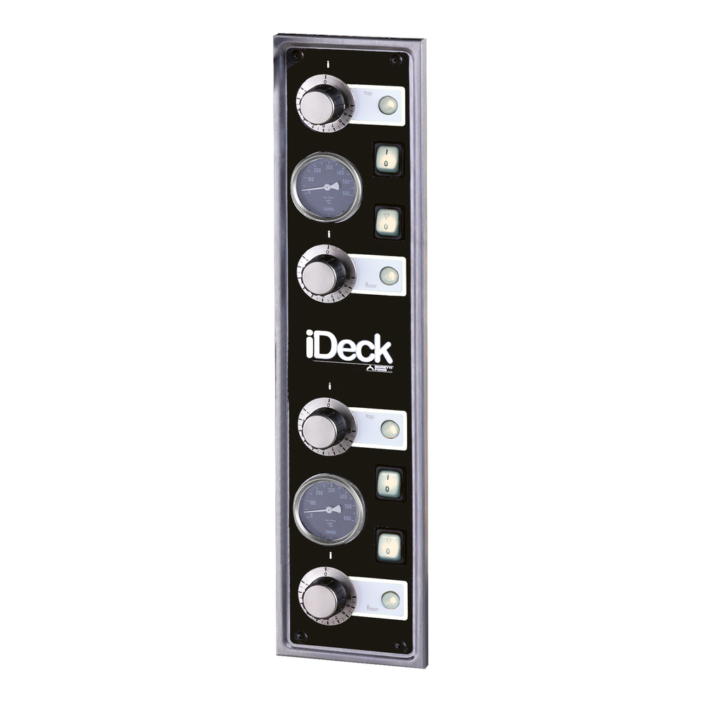 Nordcap MORETTI Elektro-Pizzaofen iDeck PD 105.65 2 Backkammern, für 6 und 6 Piz