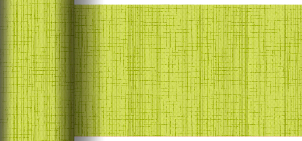 Duni Dunicel-Tischläufer 20 m x 15 cm Linnea kiwi