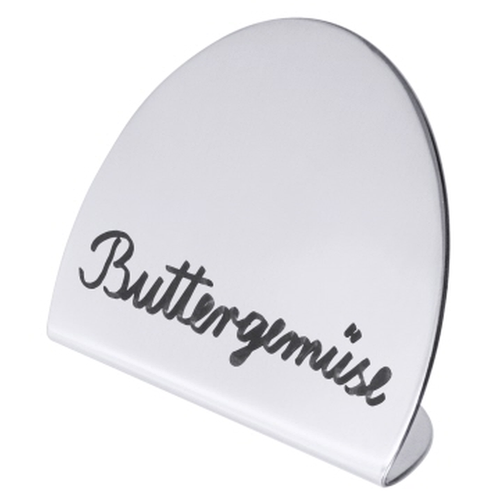 Contacto Schild 10 cm, beschreibbar