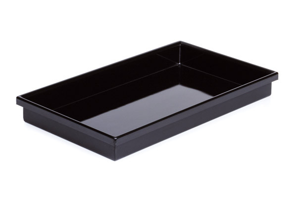 APS Polystyrolwanne GN 1/1 schwarz , by SIEGER DESIGN