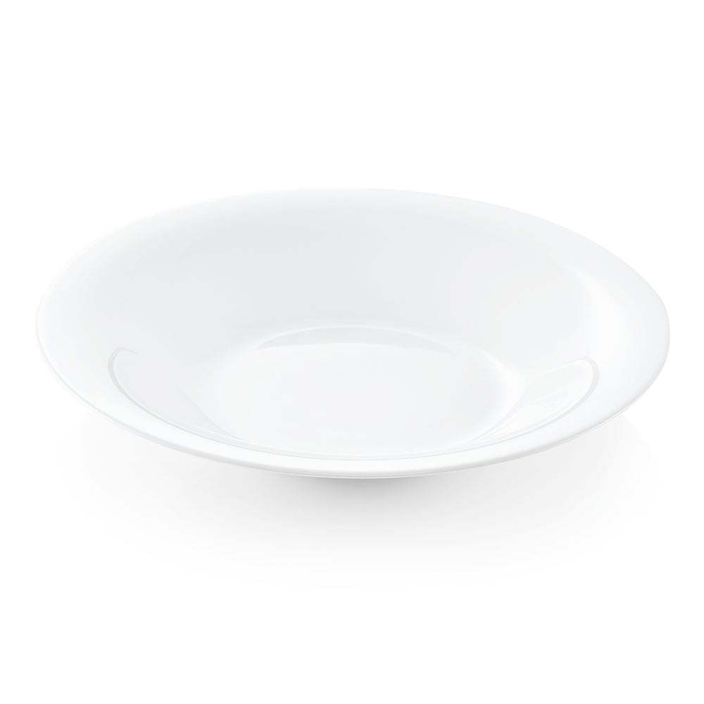 WAS Teller Set PURO, tief, Ø 24 cm, Set á 6 Stück, Opalglas