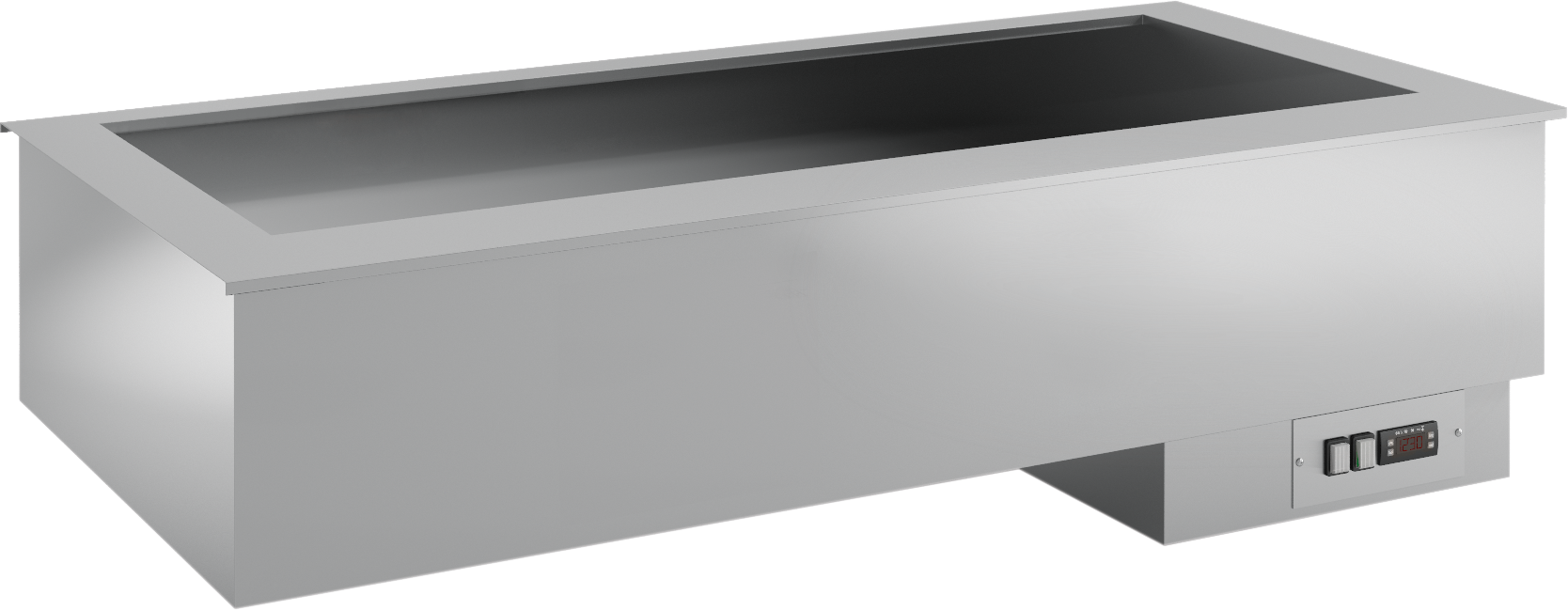 KBS Warmhaltewanne Dry Serie Elegance E-DRY GN 5/1 Einbauwanne