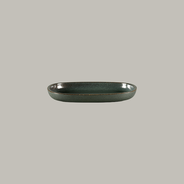 RAK Platte oval - caldera  Serie: Ease L 23 cm / W 15 cm / Ht. 3.1 cm