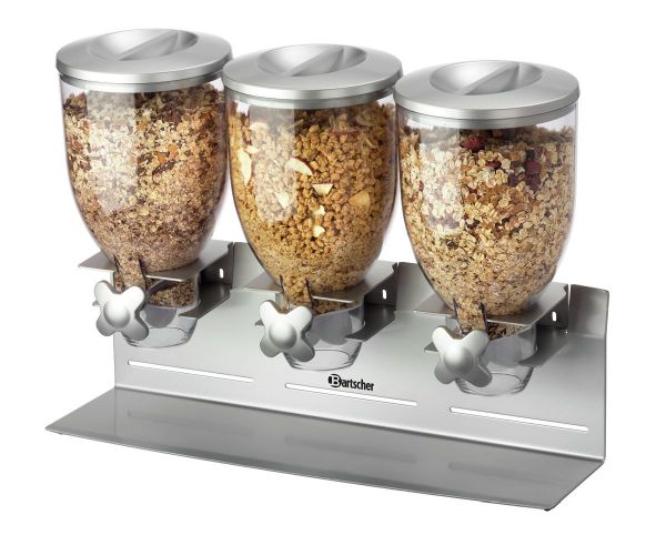 Bartscher Cerealienspender, 3-fach