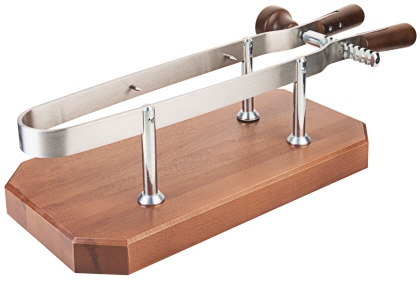 Contacto Schinkenhalter mit Holzplatte